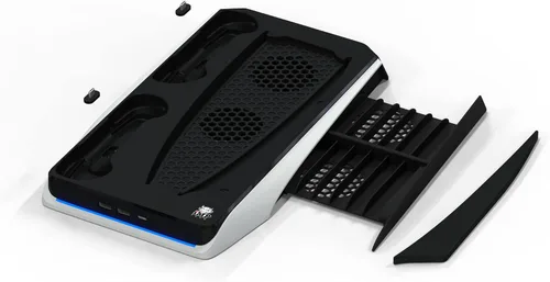 Vista 6 de iMP DLX Cool and Charge Soporte de consola multifunción (PS5) (PS5)