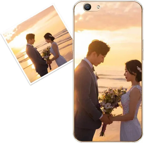 Vista 138 de Funda personalizada compatible con Oppo A1 Pro, fundas de teléfono personalizadas con imagen de foto, imagen de texto, cubierta transparente