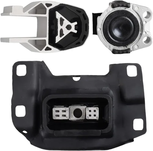 Vista 11 de Juego de 3 piezas de montaje de motor y montaje de transmisión compatible con Ford Focus 2005-2007 2.0L, Focus 2003-2007 2.3L, Transit Connect