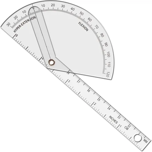 Vista 12 de OIIKI Juego de goniómetros de 6 pulgadas/360 grados