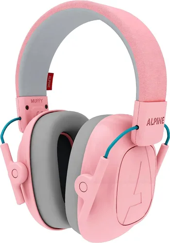Vista 12 de Alpine Muffy Kids - Protección auditiva - Certificado CE y ANSI - Ajustable para edades de 3 a 16 años - Auriculares con cancelación de ruido