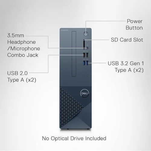 Vista 6 de Dell OptiPlex 7000 7020 - Computadora de sobremesa Intel Core i5 de 14ª generación i5-14500, 16 GB, SSD de 512 GB, torre, negro, chip Intel, Windows