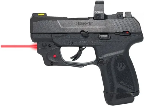 Vista 11 de Mira láser roja Clase 3R Serie E de Viridian, salida <5mW