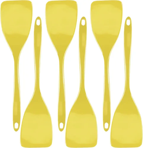 Vista 13 de Reston Lloyd - Espátula giratoria para sartenes antiadherentes, resistente al calor, sin BPA, con mango ergonómico, 11 pulgadas, juego de 6