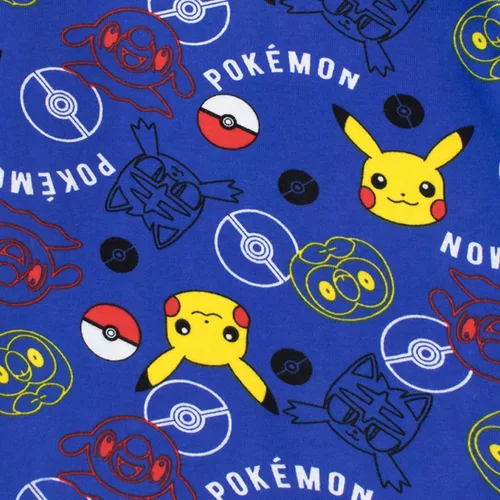 Vista 3 de Pokemon Pijama Pikachu para niño