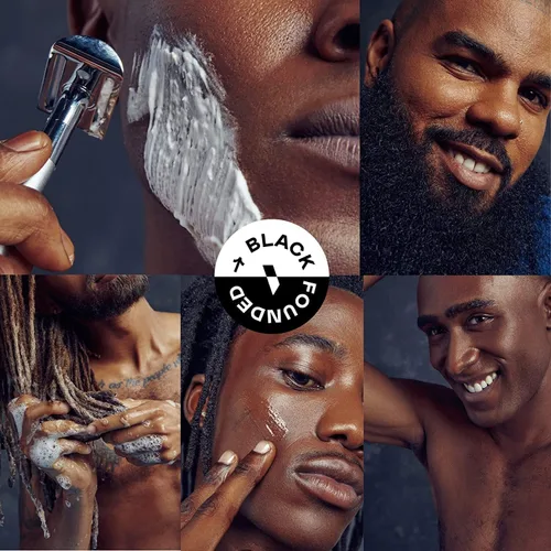 Vista 6 de Bevel Essentials - Gel de afeitado transparente para hombres, gel de afeitado transparente para detalles precisos y bordes con aloe vera y extracto