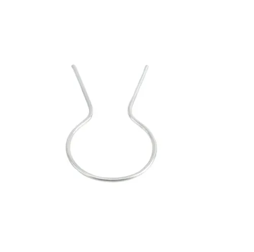 Vista 4 de EZ Twist 1 5/8 pulgadas preformado calibre 11 - Bridas de acero galvanizado (100 unidades)