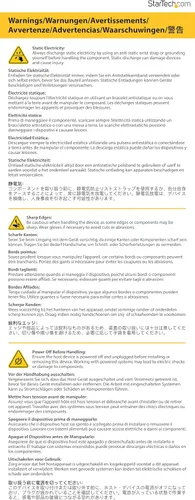 Vista 4 de StarTech.com Tarjeta de red PCIe de doble puerto, perfil bajo, puerto RJ45, chipset Realtek RTL8111H, tarjeta de red Ethernet, NIC Gigabit de doble