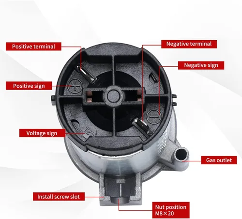 Vista 4 de MaxLouder - Compresor de aire de 12 V, bomba de aire para bocina, kit de compresor de bocina de automóvil súper fuerte para cualquier vehículo