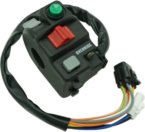 Vista 4 de M MATI Interruptor de anulación de faros delanteros de arranque y parada izquierda para Suzuki KingQuad 500 750 LT-A500 LT-A750 2019-2020 37400-34K00