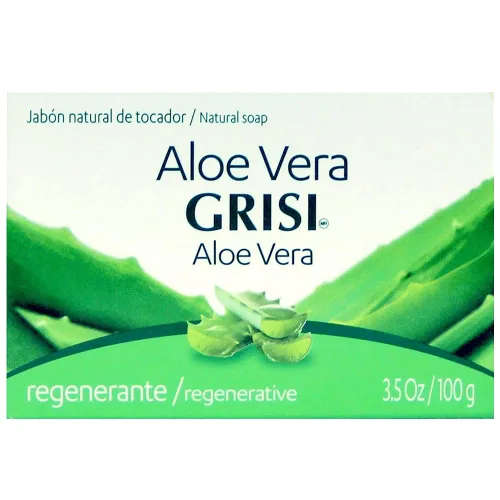 Vista 2 de Grisi Aloe Vera Hydrating Soap Bar 3.5 Oz (Pack of 3)