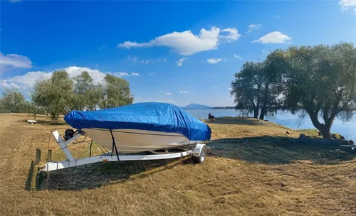 Vista 4 de SBU Blue Boat Cover Compatible for Monterey 210 MONTURA CD 2000, Travel Storage Mooring