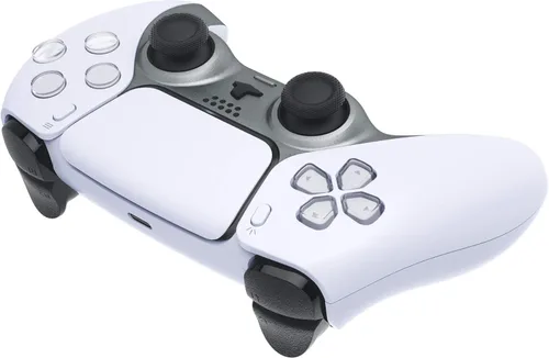 Vista 5 de eXtremeRate - Carcasa decorativa para controlador DualSense 5, repuesto para control de PS5, cubierta de placas personalizadas para controlador