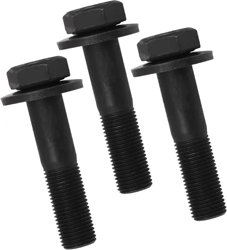 Paquete de 3 pernos de repuesto 109-9220 3213-6 12633 de hoja compatibles con cortacésped Exmark Lazer Z AS CT XS de giro cero (1/2-20 x 2-1/4)