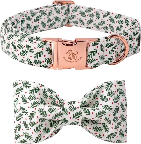 Vista 22 de Elegante Collar de Perro de Elegant Little Tail con Bolas de Verano y Moño - Lindo Collar con Moño para Perros Pequeños, Medianos y Grandes