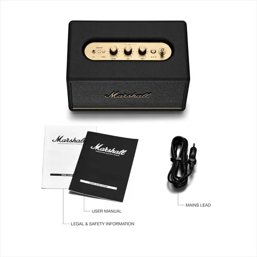 Vista 9 de Altavoz Marshall Acton III Bluetooth para el hogar, Negro