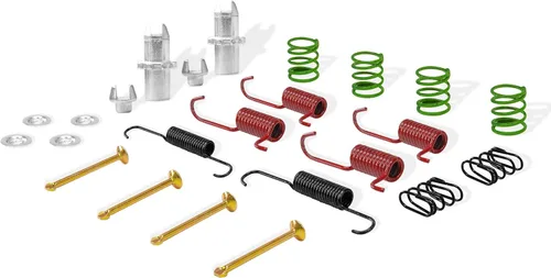 R1 Concepts Kit de hardware de freno de disco trasero HK2-47002| Compatible con Chevrolet Tracker 1998, Geo Tracker 1996-1997, Suzuki Sidekick