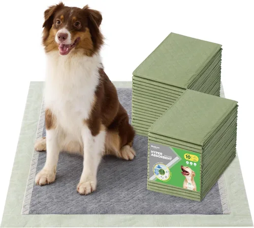 Vista 5 de Bedsure Camas para perros de gran tamaño – Camas ortopédicas planas para mascotas con funda extraíble lavable con almohadillas para orina, 30