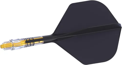 Vista 2 de CUESOUL ROST T19 - Eje de dardos integrado de carbono y forma estándar de vuelo, juego de 3