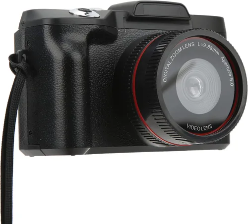 Vista 9 de Protable videocámara de video digital, cámara digital de 16 MP 16 x 1080P con pantalla abatible de 2.4 pulgadas de 180 grados, videocámara DV