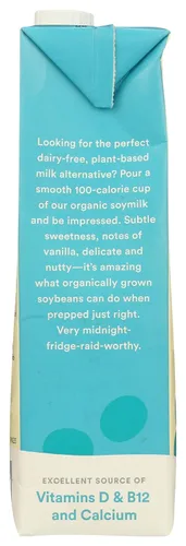 Vista 5 de 365 by Whole Foods Market, Bebida orgánica de soja de vainilla, 32 onzas líquidas