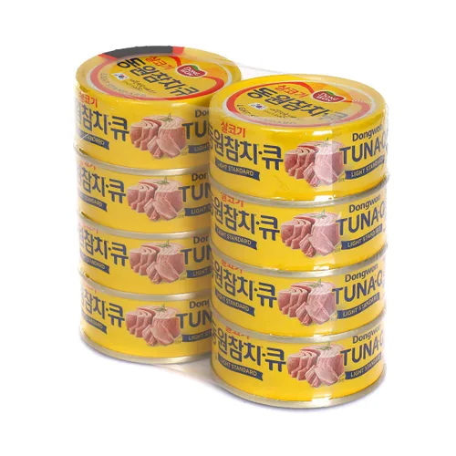 Vista 3 de Dongwon Q - Atún estándar ligero, 3.53 onzas (paquete de 8)