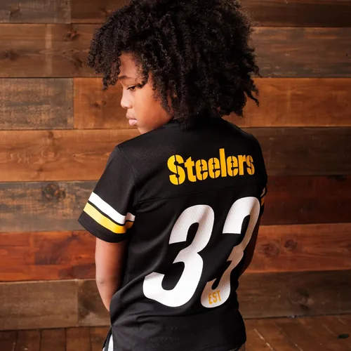 Vista 4 de Ultra Game NFL - Camiseta de malla vintage para niños