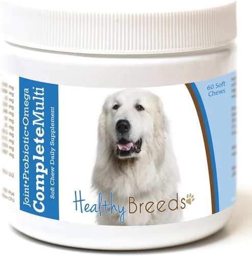 Vista 316 de Healthy Breeds Cavalier King Charles Spaniel - Multivitamínico todo en uno, completo con probióticos, glucosamina, condroitina y omegas, 60