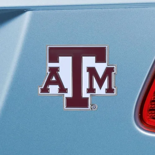 FANMATS Emblema de metal de color 3D de la NCAA, emblema de automóvil con logotipo de equipo troquelado
