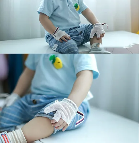 Vista 5 de Baby Stop Thumb Chuping Kids Finger Guard Stop Infant Finger Chuping(L)