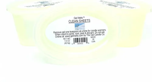 Vista 2 de Clean Sheets Aroma Gel Melts for Warmers and Burners by The Gel Candle Company Peel, MELT and Enjoy