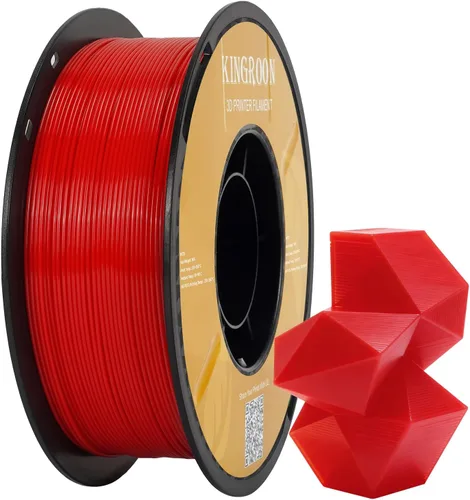 Vista 38 de Kingroon - Filamento PETG de alta velocidad para impresora 3D de 1.75mm, filamento rápido para impresora 3D para impresión hiper rápida