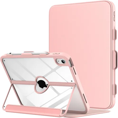 Vista 34 de MoKo Funda para iPad de 11 pulgadas (A16) de 11ª generación 2025/iPad de 10ª generación con soporte para lápices 2022 de 10.9 pulgadas, protector