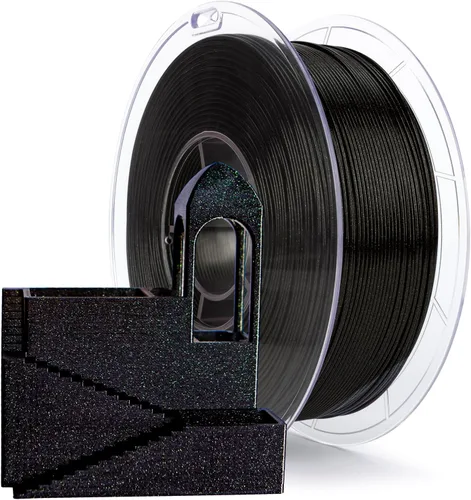 Vista 16 de ZIRO - Rápido cambio de color PLA, filamento translúcido multicolor de 1.75mm, material para impresión 3D, carrete de 1kg, precisión dimensional