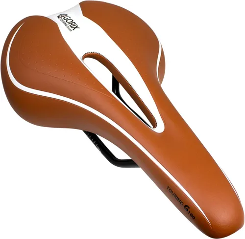 Vista 13 de Sillín GORIX para Bicicleta Cómodo con Cojín y Riel para Bicicleta de Montaña y Carretera para Hombres y Mujeres (GX-C19)