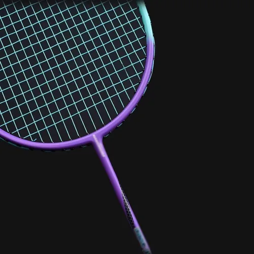 Vista 4 de QDLZLG 10U Badminton Racket Full Carbon -Light Feel 54g Racket Offensive and Defensive Single Shot