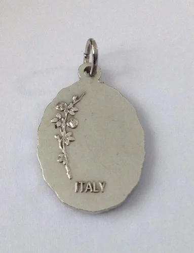 Vista 5 de Medalla San Francisco de Asís - Medallas de los Santos Patronos -100% Made in Italy