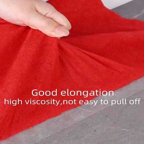 Vista 5 de Qujianwei Cinta de Doble Cara Resistente, Cinta para Alfombras Suelo de Madera Dura, 2 pulgadas x 21.9 yardas, Adecuada para Suelos de Azulejos