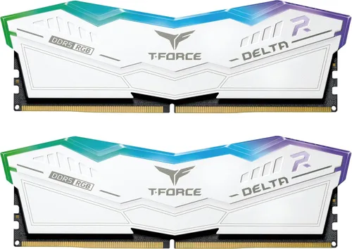 Vista 11 de TEAMGROUP T-Force Delta RGB DDR5 Ram 32 GB (2 x 16 GB) 6400 MHz PC5-51200 CL32 Módulo de memoria de escritorio Ram para chipset serie 600 700 XMP