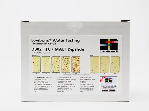 Vista 3 de Lovibond 56B010210 Dipslide D002 TTC/Malta, levaduras, mohos, hongos y TVC en aguas y superficies, 10/pk