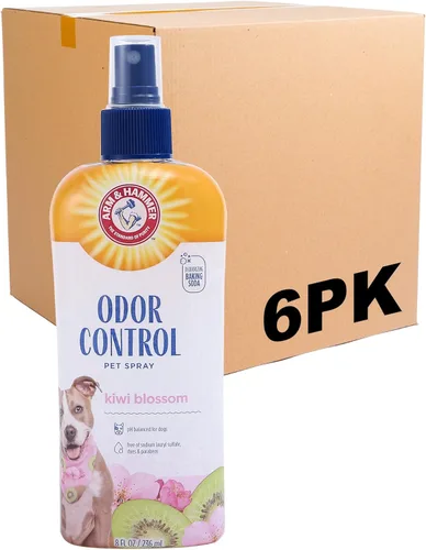 Vista 11 de Arm & Hammer Espuma para control de olores para mascotas con bicarbonato de sodio, aroma a flor de kiwi, 8 onzas; la mejor espuma eliminadora