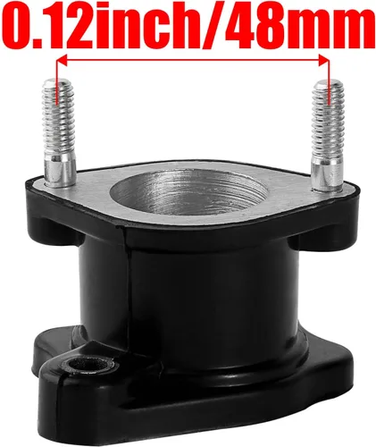 Vista 3 de Colector de admisión de 1.063 in para CG 125cc 150cc 200cc 250cc Motor vertical ATV Go Kart Quad Trail Pit Dirt Bike Dune Buggy Off Road 4 Wheeler