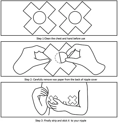 Vista 3 de SATINIOR 6 pares de calcomanías desechables con forma de purpurina para el día de San Valentín