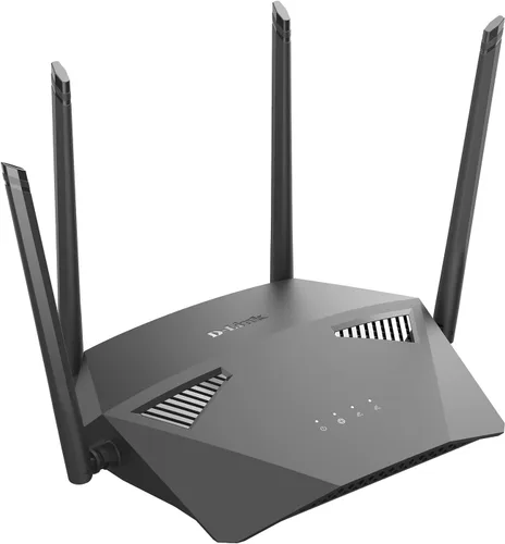 D-Link DIR-1950 IEEE 802.11ac Router inalámbrico Ethernet - Banda ISM de 2.40 GHz - Banda UNII de 5 GHz - 4 x antenas (4 x externas) - Velocidad