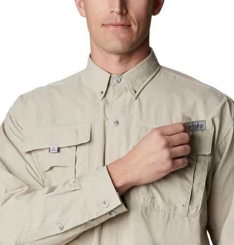 Vista 4 de Columbia PFG Bahama II - Camisa de pesca de manga larga para hombre, SPF 30