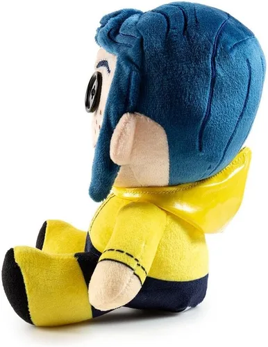 Vista 2 de Kidrobot Coraline - Peluche Phunny con ojos de botón