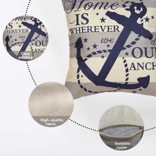 Vista 4 de Funda de cojín decorativa de lino y algodón con texto en inglés "I am Beyonce Always" (Soy Beyoncé Always) de Michael Scott, para el hogar