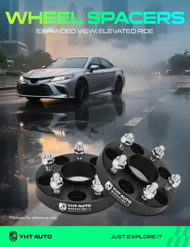 Vista 2 de YHTAUTO 5 x 4.5 Espaciadores de Rueda Centrados en Buje de 1 Pulgada Compatibles con Modelos Nissan e Infiniti, Altima, Rogue, Sentra, Murano, QX60
