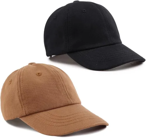 Vista 14 de Peecabe Gorra de béisbol para niños pequeños, unisex, de algodón, ajustable, para bebés, niños, gorra de béisbol para niñas de 1 a 5 años