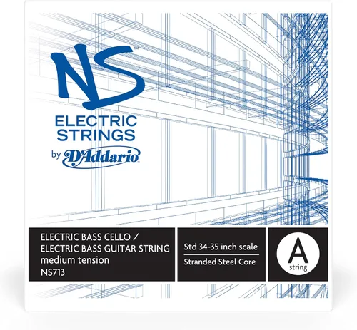 Vista 2 de D'Addario Violonchelo A para bajo eléctrico Ns (NS713)
